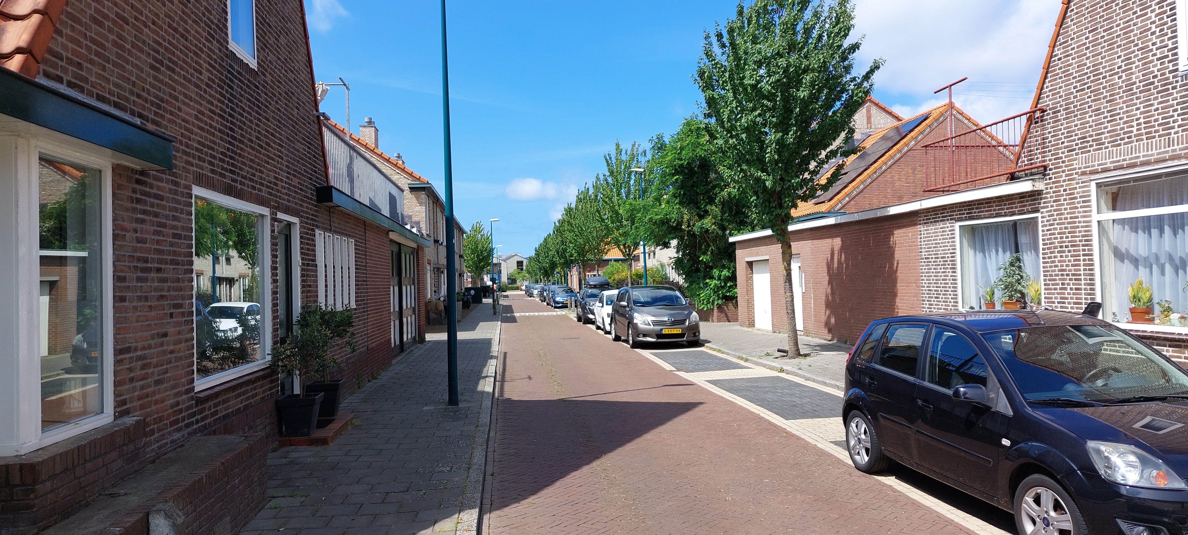 beeld van straat in wijk Buitenlust