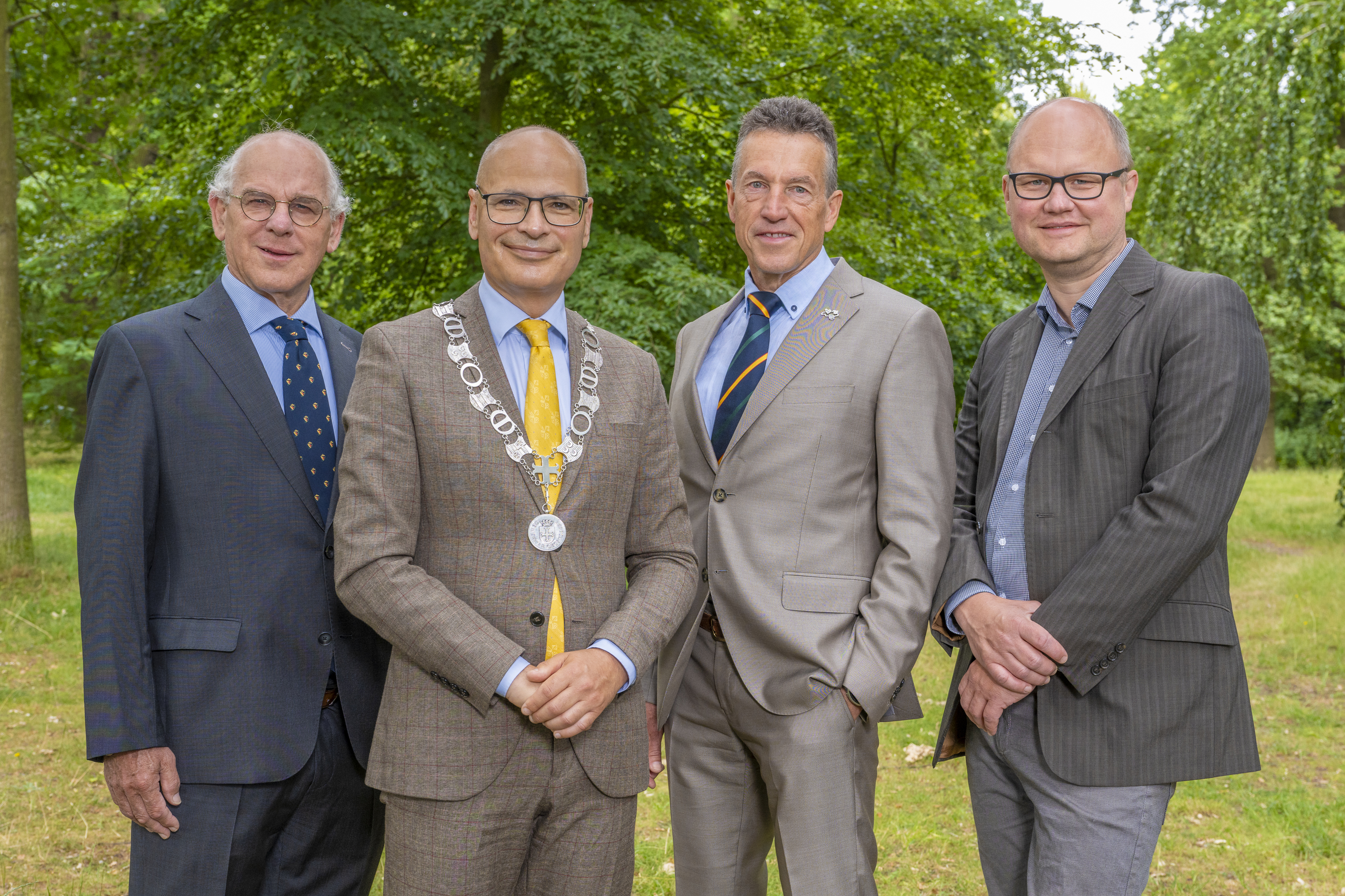 Foto van het college van burgemeester en wethouders