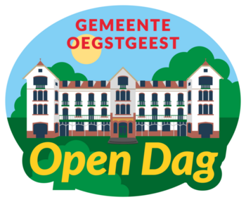 Logo van de opendag van de gemeente