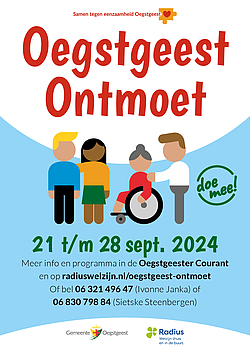 Poster en Programma Oegstgeest Ontmoet