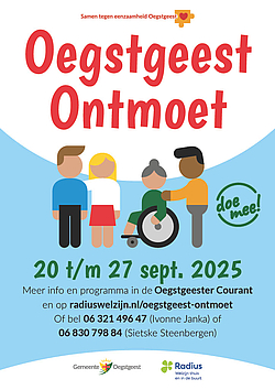 Poster Oegstgeest Ontmoet 2025