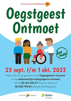 Flyer Oegstgeest Ontmoet